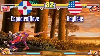 FT3 @sfiii3nr1: CapoeiraMove (DO) vs Key0ske (US) [SF III 3rd Strike sfiii sf3 Fightcade] Feb 3