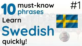 Learn Swedish phrases - 1