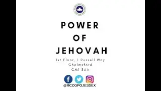 Sunday Service @RCCG POJ ESSEX  5th October 2025