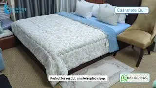 Luxury Cashmere Quilt – Ultimate Comfort  Bedding Store BD
