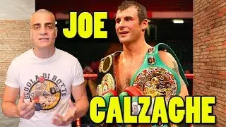 Joe Calzaghe the Italian Dragon il pugile imbattuto