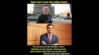 Sajjan Jindal, Chairman of JSW Group, said Tesla will not find it easy  successful.#elonmusk #india