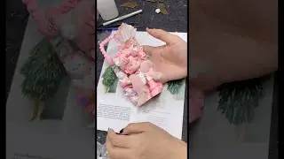Stunning!This pink cream epoxy resin phone case😍! #diy #handmade #decoden #phonecase
