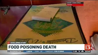 Food poisoning death investigation
