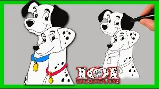 How to Draw 101 Dalmatians | Learn to Draw
