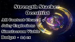 [3.16] Strength Stacker Occultist - Begginer Build Guide - Budget: 24ex