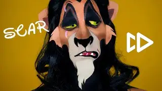 Scar (The Lion King) Makeup Tutorial  - Disney Villains Serie 1/9 (fast forward)