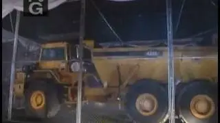 Vanishing truck
