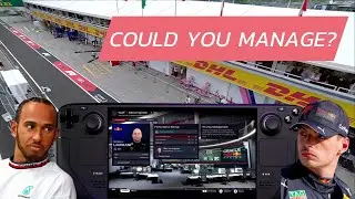 F1 Manager 2022 - Steam Deck Gameplay