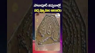 Padmavyuha-Shaped Stone Labyrinth Found in Solapur Excavations