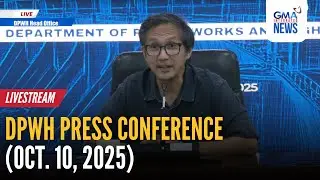 LIVE - DPWH press conference (Oct. 10, 2025) - Replay | GMA Regional TV
