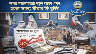 কুয়েতের নতুন স্বাস্থ্য বীমা আইন | প্রবাসী ও ভিজিট ভিসার জন্য জরুরি খবর 