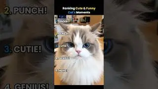 Ranking Cute & Funny Cat's Moments 😹