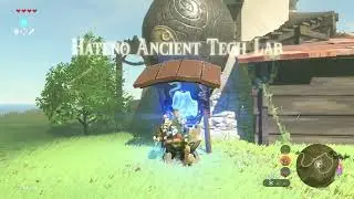 Zelda Breath of the Wild | Hateno Ancient Tech Lab and the Blue Flame