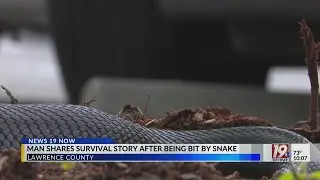 Man Shares Survival Story After Being Bit by Snake | Sept. 11, 2025 | News 19 at 10 p.m.