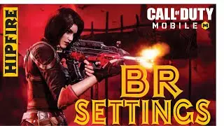 Best Hipfire Settings for Codmobile Battle royale | Season 8 | #codmbr #callofdutymobile #codmobile