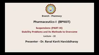 Pharmaceutics - I || AKTU Digital Education