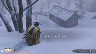 Ghost of Yōtei. The Closed-Off Building, how to enter. Puzzle gameplay PS5 60FPS