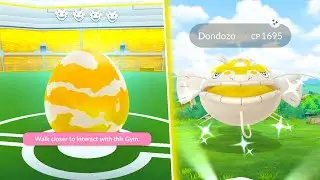 NEW SHINY DONDOZO RAIDS ARE NOW LIVE IN POKEMON GO! Inviting Members! #pokemongo