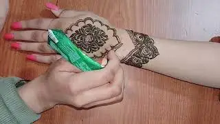 My New video for butifull mehndi design 💅🏻🎀👍🏻🌿