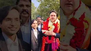Advocate Ajayinder Sangwan filed his nomination as a candidate for the BCD election 2026.