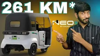 Stylish NEO HiRange Electric Auto Rickshaw 🔥 Euler Motors 2025 Review