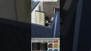 AI BUILD IN THE SIMS - Part  5 #bathroom #bathroomdesign   #sims #sims4  ##sims4build