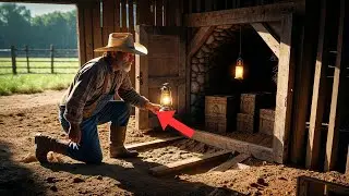 Old Ranch Hand Discovers Secret Tunnel Under Barn, What's Inside Changes National History