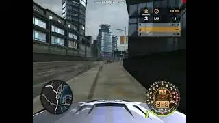 NFS Most Wanted (2005) - Boundary 1st Lap online race - Porsche Carrera GT - junkman