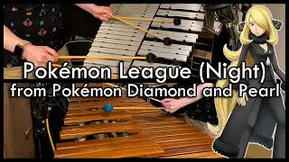 Pok&eacute;mon League (Night) - Pok&eacute;mon Diamond & Pearl (Marimba/Vibraphone Cover) | 12 Days of VGM - Day 3