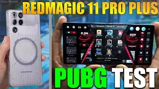 Игровой тест REDMAGIC 11 PRO PLUS PUBG 144 FPS | Процессор SD 8 ELITE GEN 5 🥶☠️