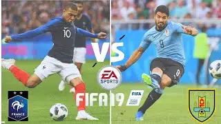 Mbappe is a sh*t || France VS Uruguay friendly match || FIFA 19|| Asinnet Gaming