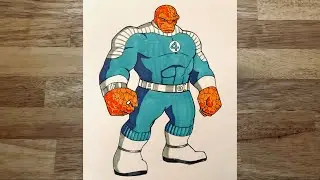 How to draw The Thing ( Fantastic Four: first steps)