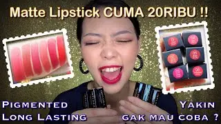 Review IMPLORA Intense Matte Lipstick SEMUA WARNA CUMA 20RIBU !!