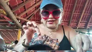 Вкусная рыба на гриле. Солнце, море.