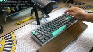 Mechanical Keyboard Typing Test Exclusive E6.5 with GMK Modern Dolch & FEI Switches
