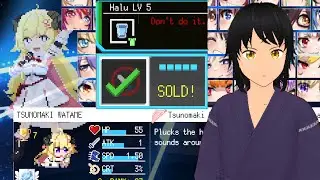 HoloCure v0.7 | Watame simply listens to music and eats burgers | Halu 5 + Mono-Weapon | Stage 5