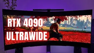 Ultimate Gaming Experience: Ghost of Tsushima in HDR on the LG UltraWide OLED with a RTX 4090! POV