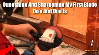 Blacksmithing For Beginners - Knife Making In Forge
