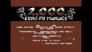 COMMODORE 64 =+  2,000 KUNG-FU MANIACS! += SEUDS 2