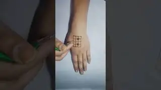 Easy Heena Tattoo Mehandi Design😍#viral #youtubeshorts #shortvideo #viralvideo #ytshorts#video#short