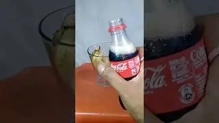Science Experiment Banana and Coca-Cola Experiment  #science #experiment #shorts #sub