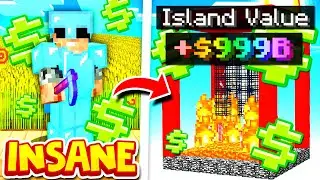This TINY SPAWNER SETUP makes MILLIONS in Minecraft SKYBLOCK | Minecraft SKYBLOCK SERVER #4