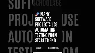 What is test automation or automation testing #codinginterview #automationtesting #coding