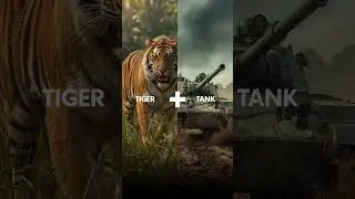 Discover Unique Hybrid Animals with AI - How to Create Hybrid Animal Video #shorts