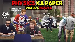 BOARD KA LAST PAPER | KIA SPORTAGE | REAL LIFE MOD | GTA 5 PAKISTAN