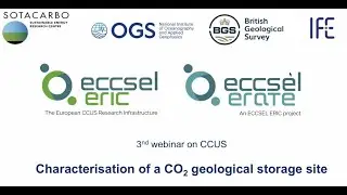 Webinar 3 - Characterisation of a CO₂ geological storage site