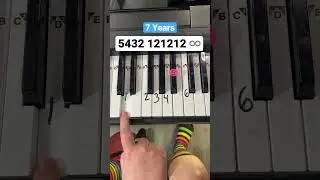 It takes 7 Years to learn how play this song on piano 😏😏😏