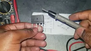 GBJ 3510 Bridge Rectifier | How to test bridge rectifier by using a multimeter.