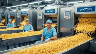 Inside a Modern French Fries Factory &ndash; Complete Production Process